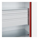 C+P Armoire à charges lourdes Acurado Pro 1950 x 1000 x 500 mm 7035/3020