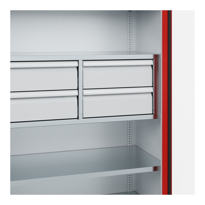 C+P Armoire à charges lourdes Acurado Pro 1950 x 1000 x 500 mm 7035/3020