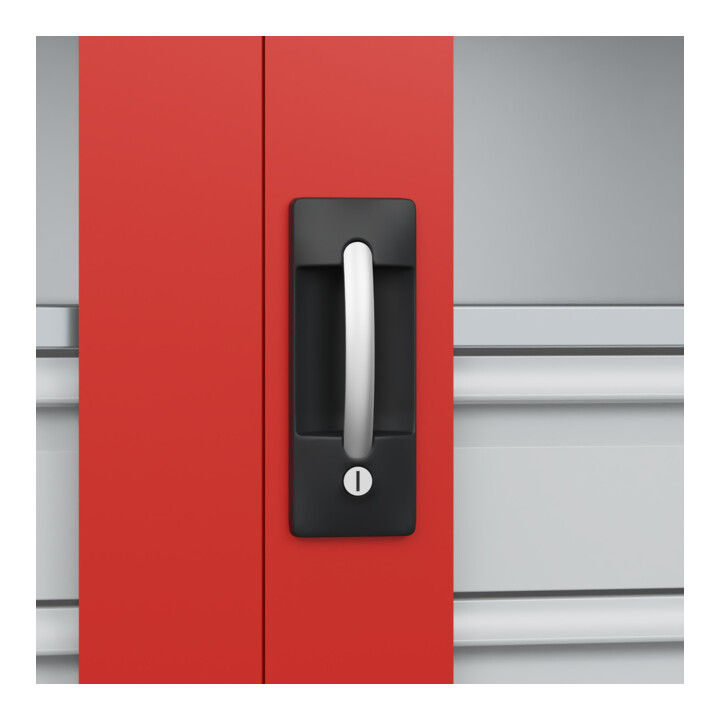 C+P Armoire à charges lourdes Acurado Pro 1950 x 1000 x 500 mm 7035/3020