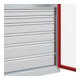 C+P Armoire à charges lourdes Acurado Pro 1950 x 1000 x 500 mm 7035/3020