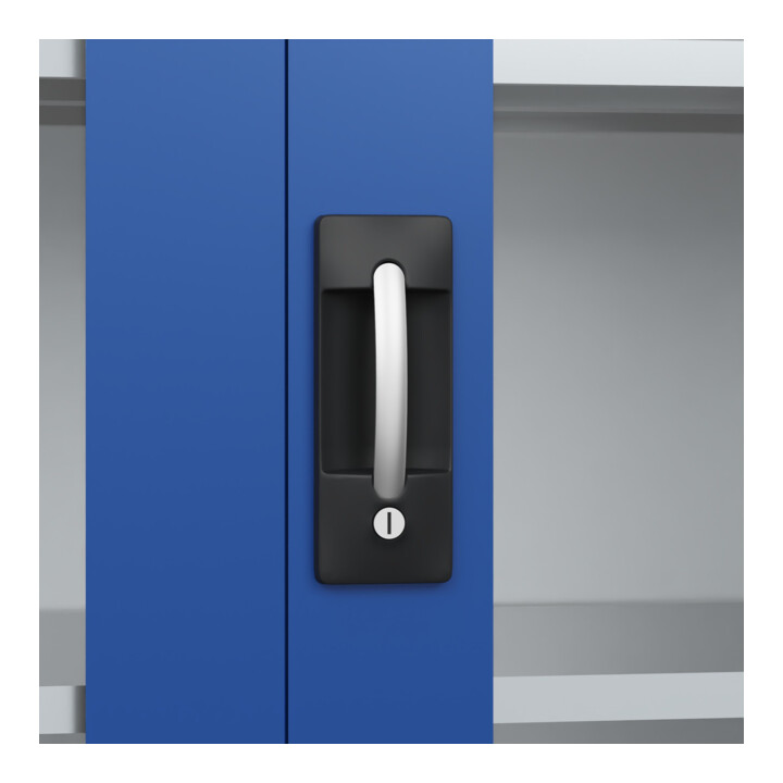 C+P Armoire à charges lourdes Acurado Pro 1950 x 1000 x 500 mm 7035/5010