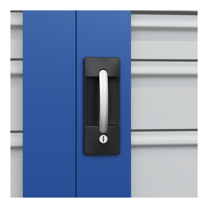 C+P Armoire à charges lourdes Acurado Pro 1950 x 1000 x 500 mm 7035/5010