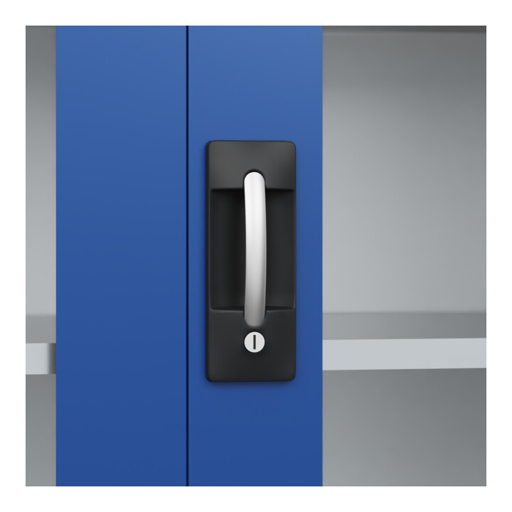 C+P Armoire à charges lourdes Acurado Pro 1950 x 1000 x 500 mm 7035/5010