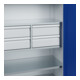 C+P Armoire à charges lourdes Acurado Pro 1950 x 1000 x 500 mm 7035/5010