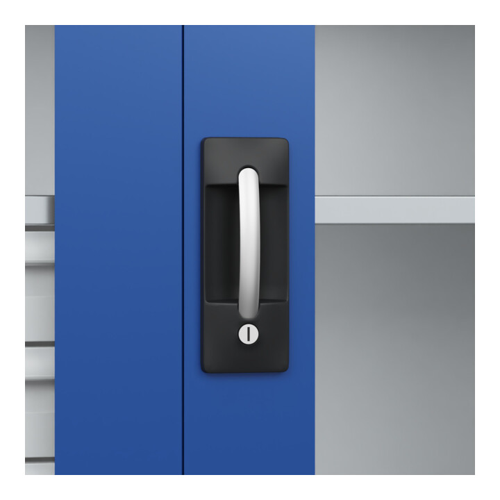 C+P Armoire à charges lourdes Acurado Pro 1950 x 1000 x 500 mm 7035/5010