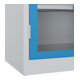 C+P Armoire à charges lourdes Acurado Pro 1950 x 1000 x 500 mm 7035/5012