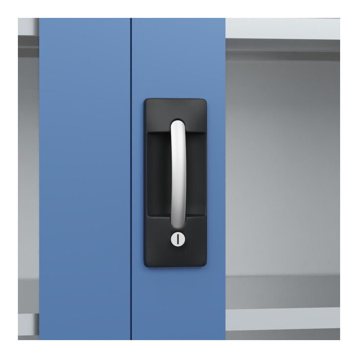 C+P Armoire à charges lourdes Acurado Pro 1950 x 1000 x 500 mm 7035/5023