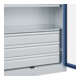 C+P Armoire à charges lourdes Acurado Pro 1950 x 1000 x 500 mm 7035/5023