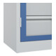 C+P Armoire à charges lourdes Acurado Pro 1950 x 1000 x 500 mm 7035/5023