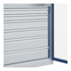 C+P Armoire à charges lourdes Acurado Pro 1950 x 1000 x 500 mm 7035/5023