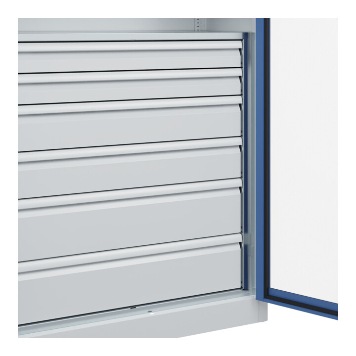 C+P Armoire à charges lourdes Acurado Pro 1950 x 1000 x 500 mm 7035/5023
