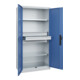C+P Armoire à charges lourdes Acurado Pro 1950 x 1000 x 500 mm 7035/5023