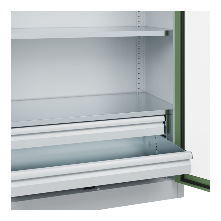 C+P Armoire à charges lourdes Acurado Pro 1950 x 1000 x 500 mm 7035/6011