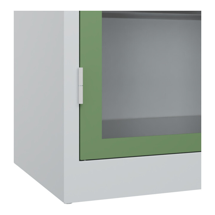 C+P Armoire à charges lourdes Acurado Pro 1950 x 1000 x 500 mm 7035/6011
