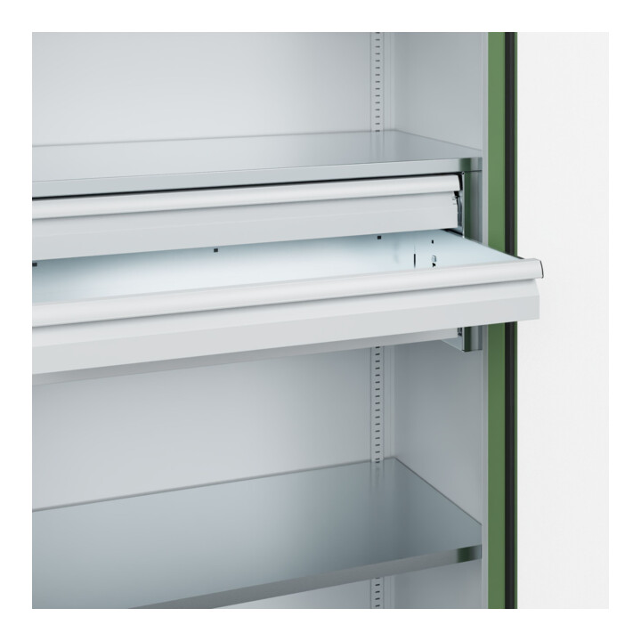 C+P Armoire à charges lourdes Acurado Pro 1950 x 1000 x 500 mm 7035/6011