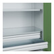 C+P Armoire à charges lourdes Acurado Pro 1950 x 1000 x 500 mm 7035/6011