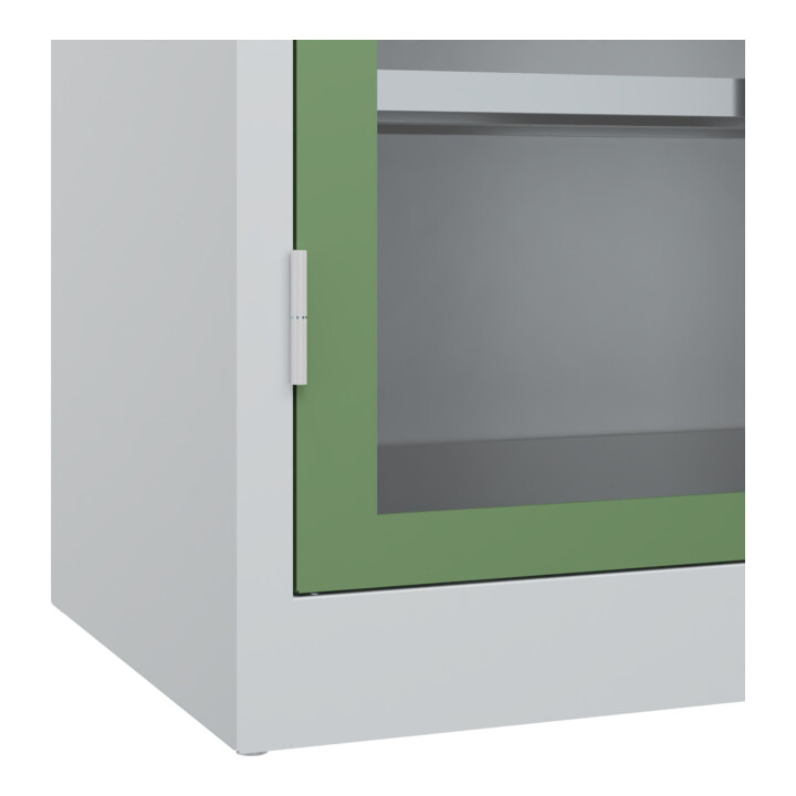 C+P Armoire à charges lourdes Acurado Pro 1950 x 1000 x 500 mm 7035/6011