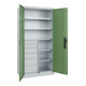 C+P Armoire à charges lourdes Acurado Pro 1950 x 1000 x 500 mm 7035/6011