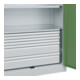 C+P Armoire à charges lourdes Acurado Pro 1950 x 1000 x 500 mm 7035/6011