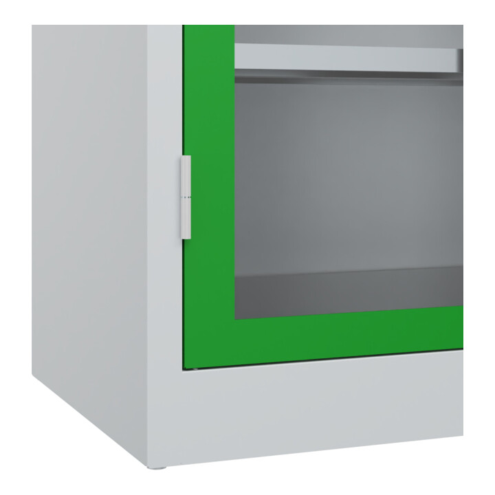 C+P Armoire à charges lourdes Acurado Pro 1950 x 1000 x 500 mm 7035/6037