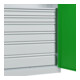 C+P Armoire à charges lourdes Acurado Pro 1950 x 1000 x 500 mm 7035/6037
