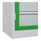 C+P Armoire à charges lourdes Acurado Pro 1950 x 1000 x 500 mm 7035/6037