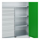 C+P Armoire à charges lourdes Acurado Pro 1950 x 1000 x 500 mm 7035/6037