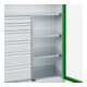 C+P Armoire à charges lourdes Acurado Pro 1950 x 1000 x 500 mm 7035/6037