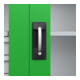 C+P Armoire à charges lourdes Acurado Pro 1950 x 1000 x 500 mm 7035/6037
