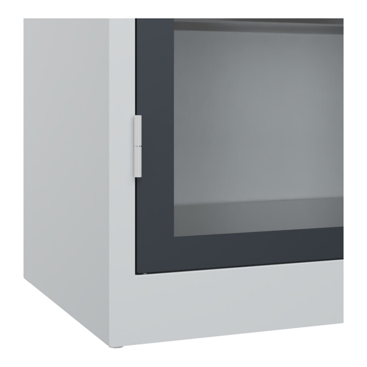 C+P Armoire à charges lourdes Acurado Pro 1950 x 1000 x 500 mm 7035/7016