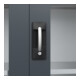 C+P Armoire à charges lourdes Acurado Pro 1950 x 1000 x 500 mm 7035/7016