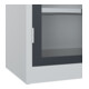C+P Armoire à charges lourdes Acurado Pro 1950 x 1000 x 500 mm 7035/7016