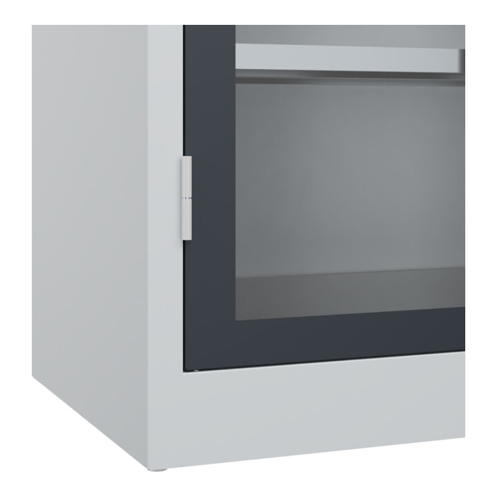C+P Armoire à charges lourdes Acurado Pro 1950 x 1000 x 500 mm 7035/7016