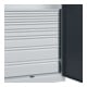 C+P Armoire à charges lourdes Acurado Pro 1950 x 1000 x 500 mm 7035/7016