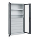 C+P Armoire à charges lourdes Acurado Pro 1950 x 1000 x 500 mm 7035/7016