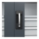 C+P Armoire à charges lourdes Acurado Pro 1950 x 1000 x 500 mm 7035/7016
