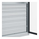 C+P Armoire à charges lourdes Acurado Pro 1950 x 1000 x 500 mm 7035/7016