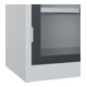 C+P Armoire à charges lourdes Acurado Pro 1950 x 1000 x 500 mm 7035/7016