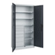 C+P Armoire à charges lourdes Acurado Pro 1950 x 1000 x 500 mm 7035/7016