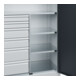 C+P Armoire à charges lourdes Acurado Pro 1950 x 1000 x 500 mm 7035/7016
