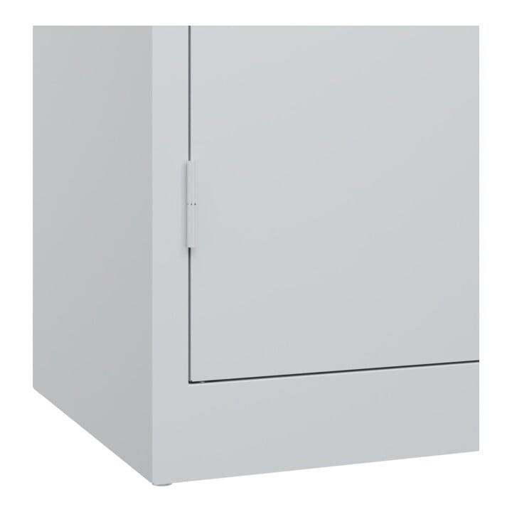 C+P Armoire à charges lourdes Acurado Pro 1950 x 1000 x 500 mm 7035/7035