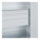 C+P Armoire à charges lourdes Acurado Pro 1950 x 1000 x 500 mm 7035/7035