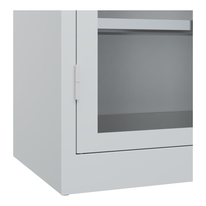 C+P Armoire à charges lourdes Acurado Pro 1950 x 1000 x 500 mm 7035/7035