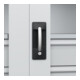 C+P Armoire à charges lourdes Acurado Pro 1950 x 1000 x 500 mm 7035/7035