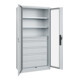 C+P Armoire à charges lourdes Acurado Pro 1950 x 1000 x 500 mm 7035/7035