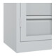 C+P Armoire à charges lourdes Acurado Pro 1950 x 1000 x 500 mm 7035/7035