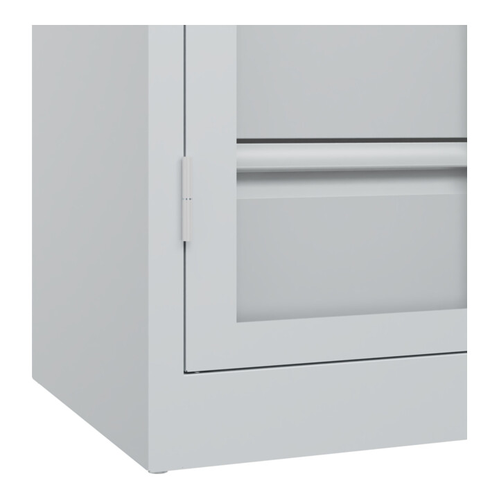 C+P Armoire à charges lourdes Acurado Pro 1950 x 1000 x 500 mm 7035/7035