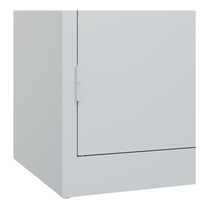 C+P Armoire à charges lourdes Acurado Pro 1950 x 1000 x 500 mm 7035/7035