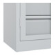 C+P Armoire à charges lourdes Acurado Pro 1950 x 1000 x 500 mm 7035/7035