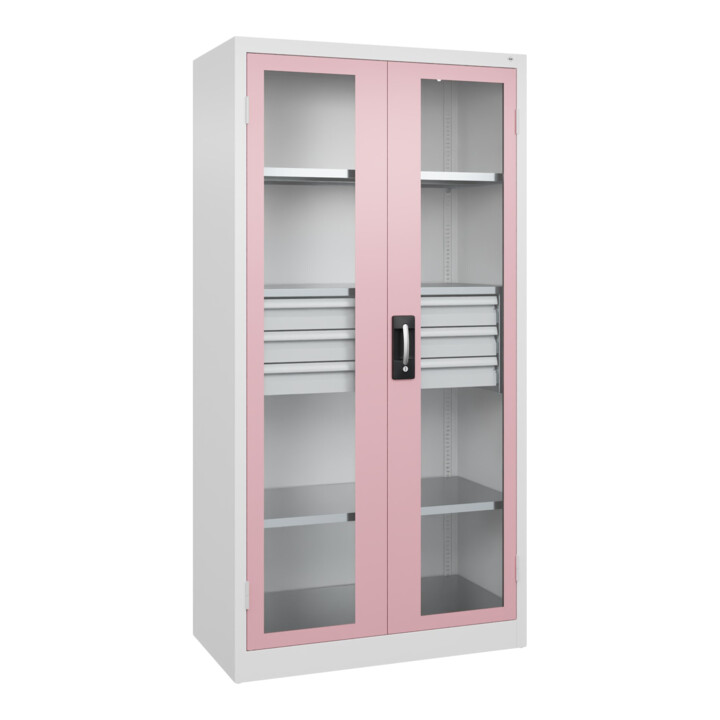 C+P Armoire à charges lourdes Acurado Pro 1950 × 1000 × 500 mm 9016/3015